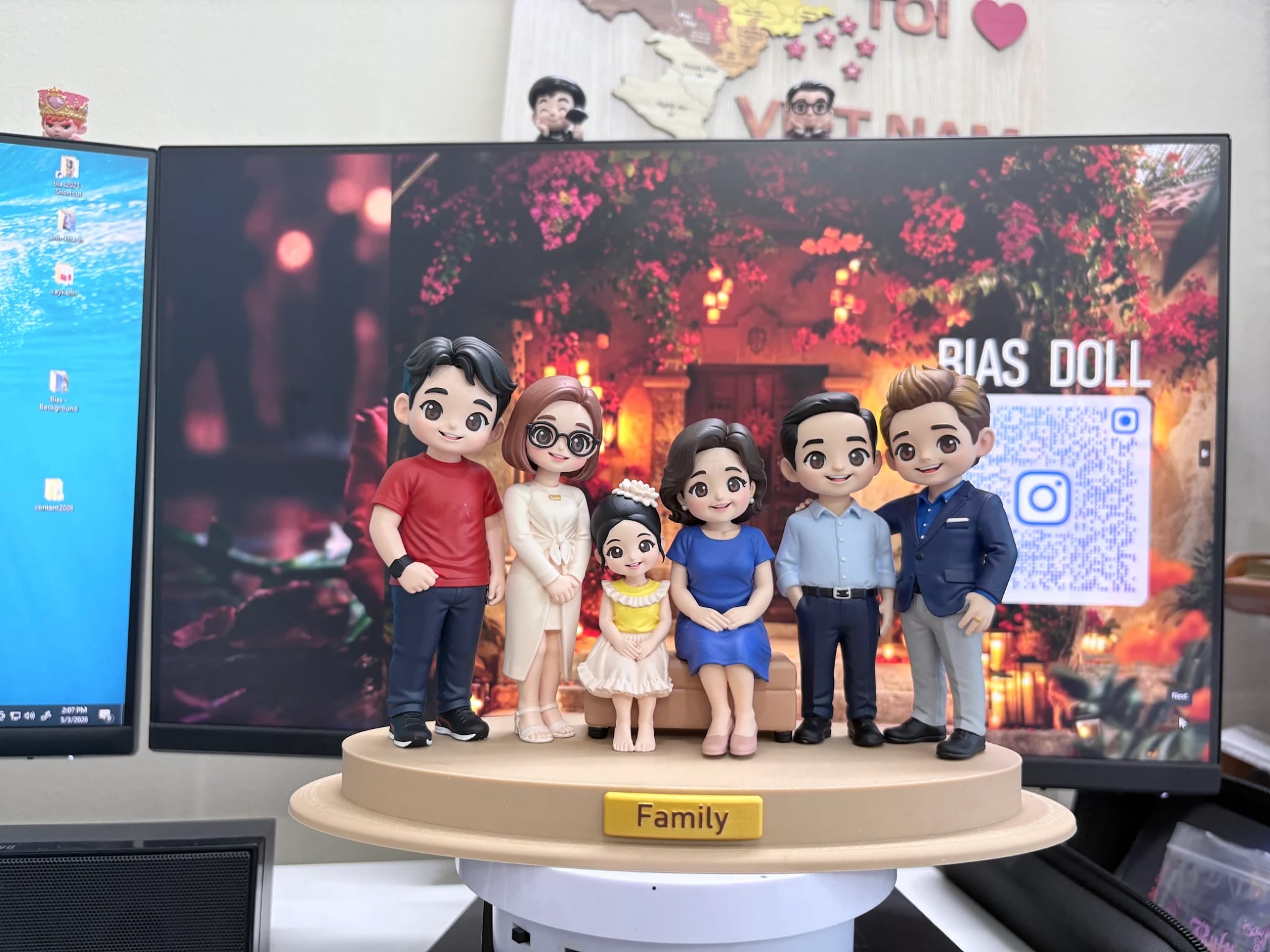 Doll gia đình - Bias Doll